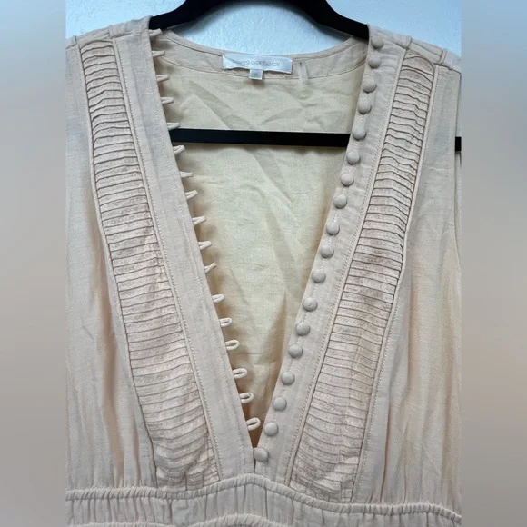 Pretty Feminine LoveShackFancy Maxi Dress Bohemian Country Cottage Endless Style - Picture 3 of 7